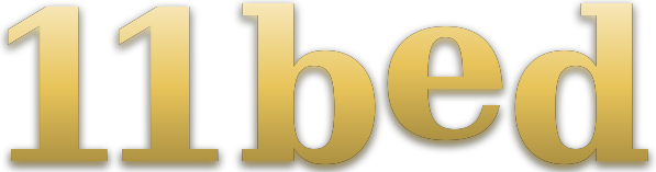11 bed logo